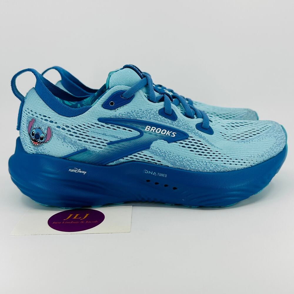 Brooks Women's Glycerin 22 runDisney Stitch Limited Edition Running Shoes Size 6